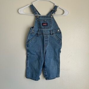 Baby Vintage Inspired Old Navy Denim Overalls Size 12-18 m